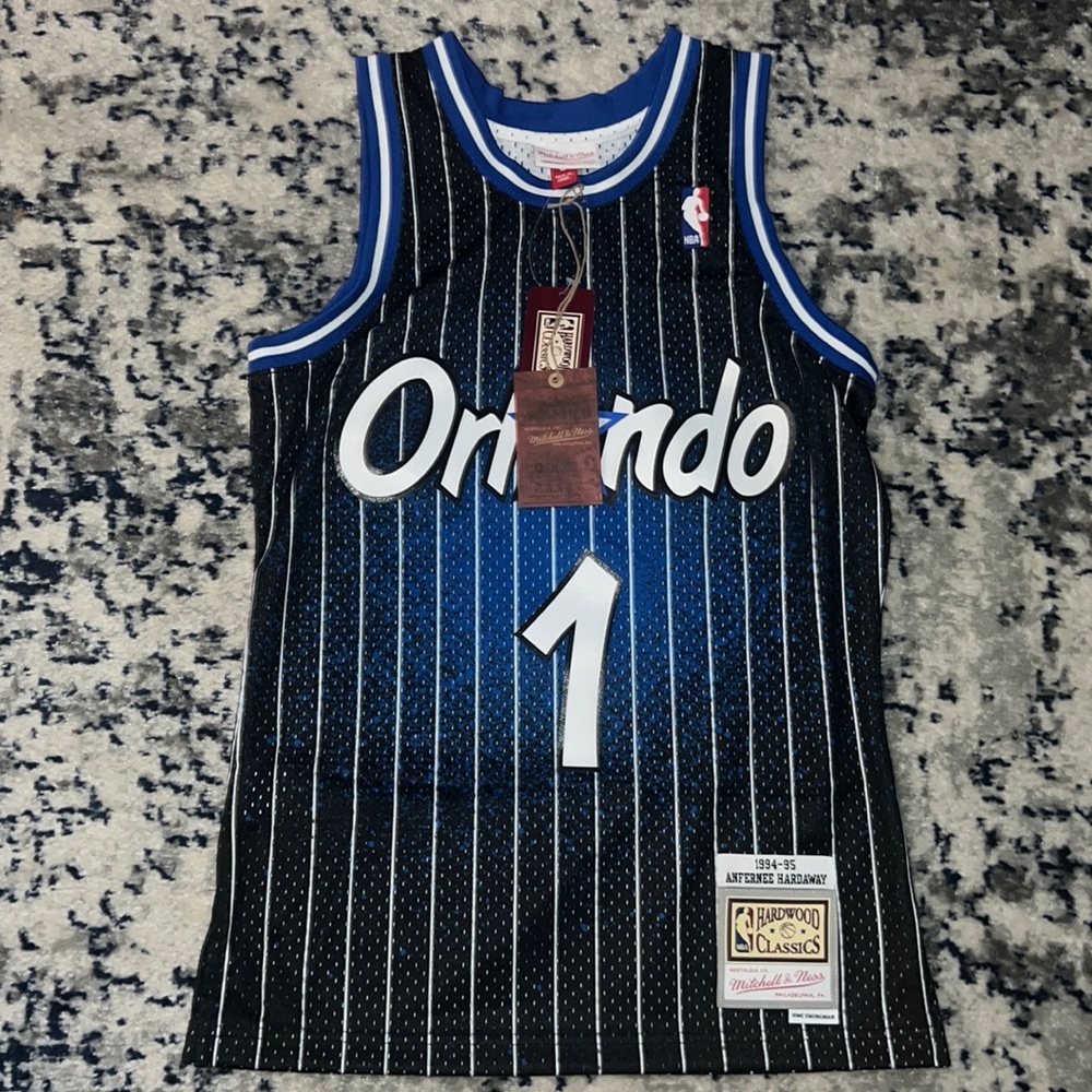 New Mitchell & Ness Anfernee Penny Hardaway Orlando Magic Jersey